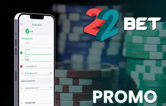 Registrazione tramite l'app 22Bet: passo dopo passo